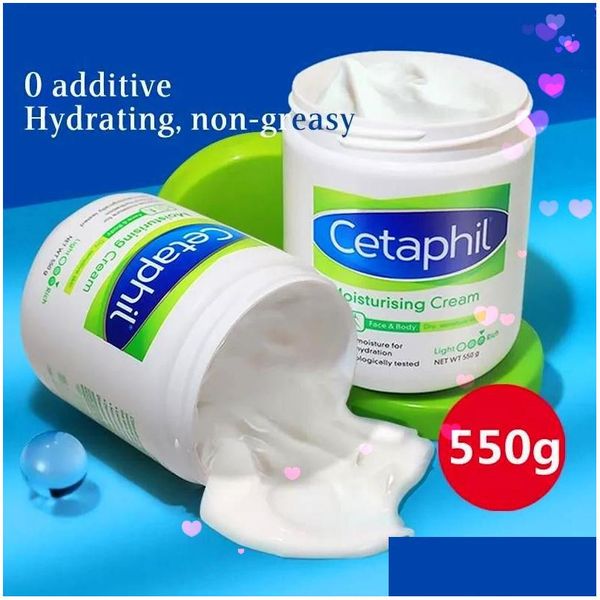 Outra Maquiagem Versão Atualizada Cetaphil Creme Hidratante 550G Loção Hidratante Imp Rugosidade Drop Delivery Saúde Beleza Dha4I