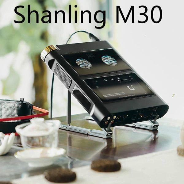 Kulaklıklar kulaklıklar shanling m30 taşınabilir modüler akış medya oynatıcı hiFi kulaklık amplifikatörü AK4497 DSD DAC Dengeli Çıkış Desteği WLAN 230719