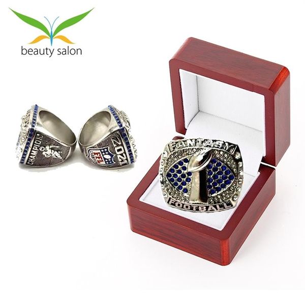 Anello da campionato mondiale di calcio fantasy Anello da uomo in acciaio inossidabile Personalizzazione dei gioielli di moda 210924216T