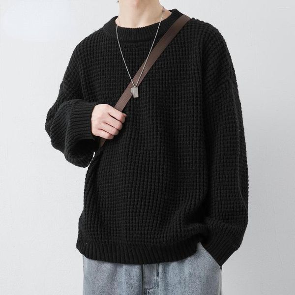 Maglioni da uomo 2023 primavera autunno maglione lavorato a maglia tinta unita abiti invernali pullover maschile coreano Z90