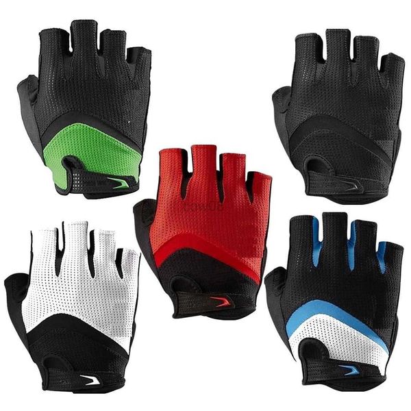 Luvas de ciclismo Luvas de ciclismo de meio dedo 2023 Pro team bicicleta de estrada MTB RBX Esponja de silicone antivibração luvas de bicicleta de corrida Guantes ciclismo HKD230720