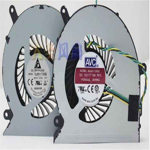 Original Delta Bub1112HB 12V 0 75A AVC BAAA1115R2U 12V 1 0A четырехпроводной турбины Fan228f