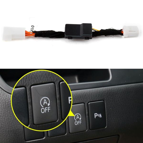 Sistema de parada automática do motor do carro fora do dispositivo de controle plugue do sensor acessórios interiores para toyota highlander xu50 2013-20182522