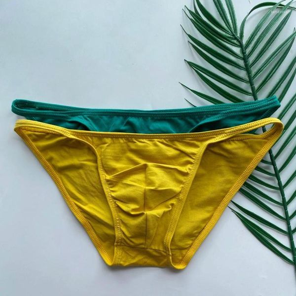 Underpants Gerba Slievi di cotone Solido colore a metà vita comoda mutandine semplici e traspiranti