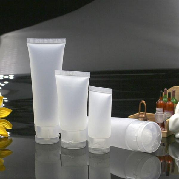 Tubi da viaggio portatili vuoti Spremere Contenitori cosmetici Crema Lozione Bottiglie di plastica Bottiglie ricaricabili 20ml 50ml 30ml 100ml198Z