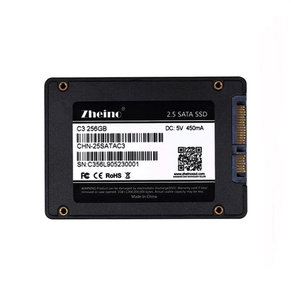 Zheino 2 5 pollici Solid State Drive SATA 256GB SSD NAND TLC Hard Disk per Laptop Desktop PC2904