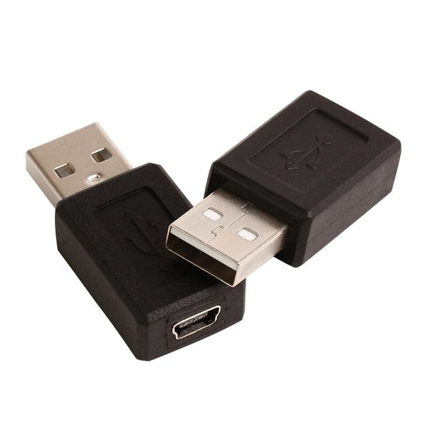 Intero 100 pz / lotto USB A maschio a Micro USB B femmina convertitore connettore adattatore cavo dati 210O