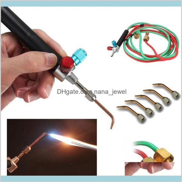 Outros equipamentos 5 dicas na caixa micro mini gás pequena tocha kit de solda cobre e alumínio ferramentas de reparo de joias dr274p