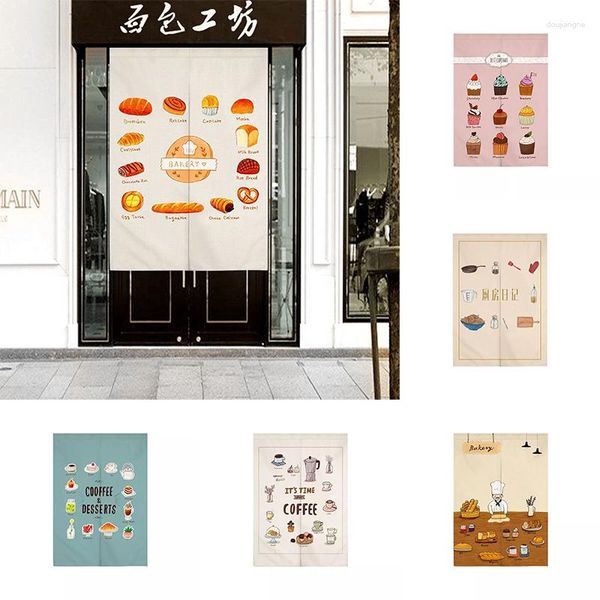 Perde Japon Mutfak Kahve Dükkanı Kapı Yarım Panel Yatak Odası Duş Bölme Tüpü Ev Dekorasyonu