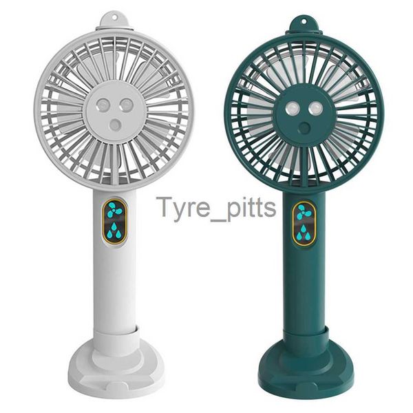 Taşınabilir Hava Soğutucular Taşınabilir Su Sprey Sis Fan Elektrikli USB Şarj Edilebilir Ayarlanabilir Mini Fan Soğutma Kliması Nemlendirici Dış Mekan X0729