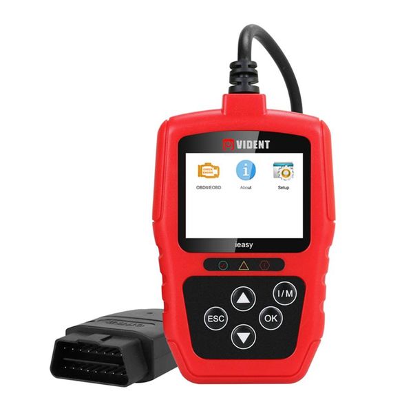 VIDENT iEasy310 OBD2 Scanner CAN OBDII EOBD Leitor de Código de Falha do Motor Ferramenta de Diagnóstico Automotivo Multilíngue257Q