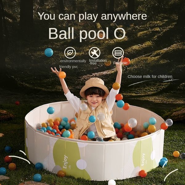 Trilho para bebê infantil piscina de bolas oceânicas casa de brinquedo dobrável princesa jogo cerca família 230719