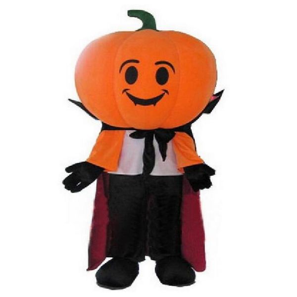 Costume della mascotte della zucca di Halloween di alta qualità personalizza il carattere del tema del fumetto Anime Formato adulto Carnevale Festa all'aperto di Natale O262F