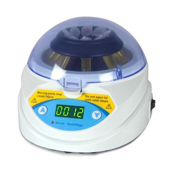 MINI-10K Mini-Desktop-Laborzentrifuge, 3000–10000 U/min, einstellbare Hochgeschwindigkeits-Elektrozentrifuge, LED-Anzeige mit Timer, 280 °C