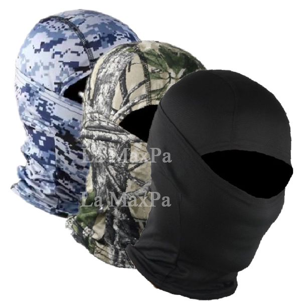 Велосипедные шапки маски тактическая маска Airsoft Full Face Balaclava Пейнтбол велосипедный велосипед