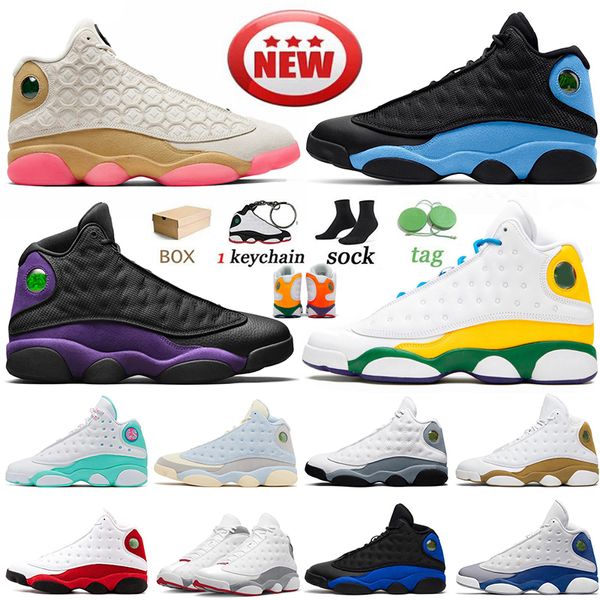 Frauen Herren Jump Mann 13s Basketballschuhe Schwarzer Flint Red Jumpman 13 CNY SOLEFLY University Blue Hyper Royal Dhgate Sporttrainer Sneakers mit Box 47 gezüchtet