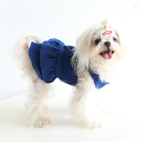 Собачья одежда 2023 Осень и Зимние собаки пальто с флисовой подвесной юбка для кошачья одежда для домашнего щенка.
