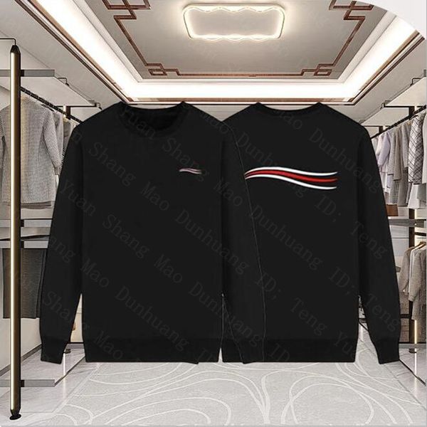 Felpa con cappuccio da uomo di design Felpa da uomo da donna Maglione casual a maniche lunghe Pullover Felpe con cappuccio di marca Stampa in bianco e nero Top Fashion Streetwear