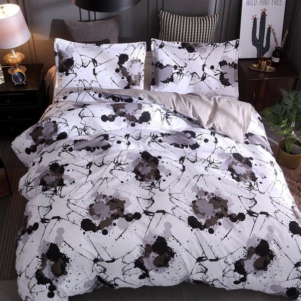 2021 herbst Designer Bett Bettdecken Sets Bettwäsche Set Mandala Bettbezug Winter Bettlaken Kissenbezug Königin König Größe Bettwäsche Bedsp233f