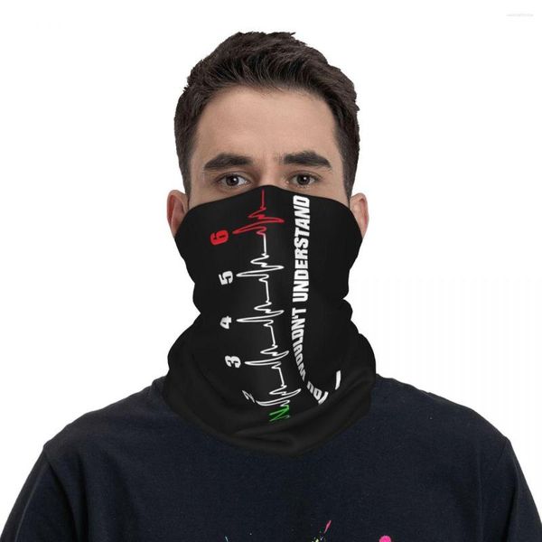 Schals Motorradausrüstung 1N23456 Bandana Halsmanschette Zubehör Motorrad Herzschlag Maske Schal Multifunktionale Kopfbedeckung Radfahren für Männer