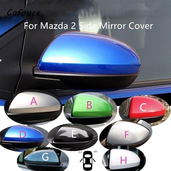 Tampa do espelho retrovisor para Mazda 2 demio Espelho lateral shell habitação 2554
