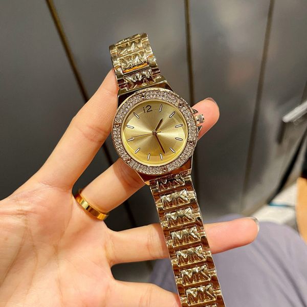 moda lüks kadın erkekler unisex watch 38mm tasarımcı elmas paslanmaz çelik grup bayan erkekler kadın için bilek saatleri Noel Sevgililer Günü Hediyesi