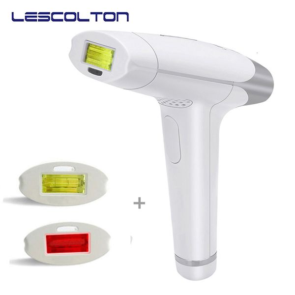 Depilador Lescolton 2 em 1 IPL Máquina de Depilação a Laser Depilador a Laser Depilador Permanente Depilador de Biquíni Depilador Elétrico 230720