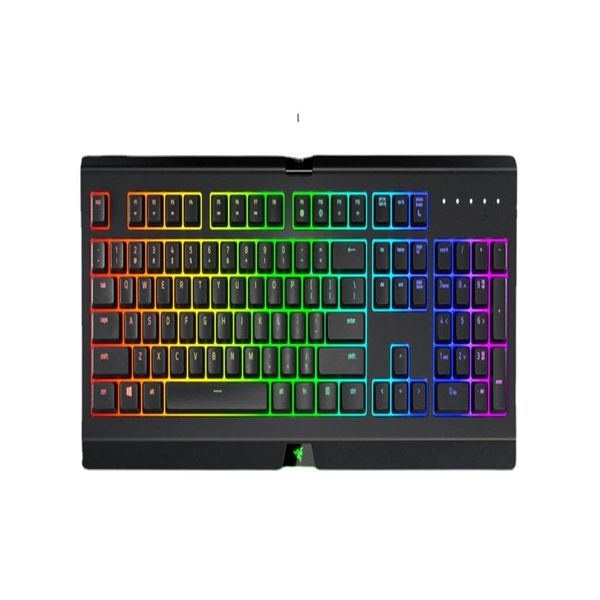 Razer Cynosa Chroma Pro Gaming Клавиатура 104 клавиши Multi-Color RGB Индивидуальные клавиши с разбивкой, устойчивый