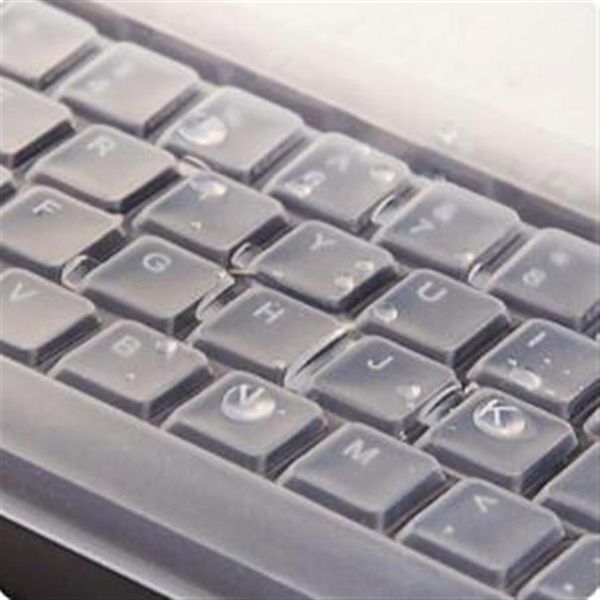 Acquista 1PC Silicone Universale Desktop Computer Keyboard Cover Skin Protector Film Cover251b