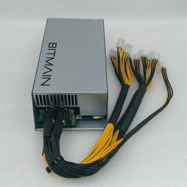 New Bitmain Antminer APW3 PSU 6PIN 10 Оригинальный источник питания для D3 S9 L3 и Baikal X10 1800 Вт в складе285O