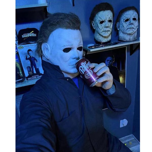 Partymasken Michael Myers Maske 1978 Halloween-Film Latexmaske Realistischer Horror Gruseliges Cosplay Kostüm Requisite Kostümparty 230721