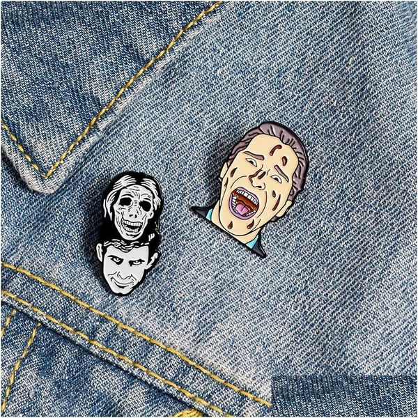 Pins Brooches Thriller забавный фильм Эмалевой лацка