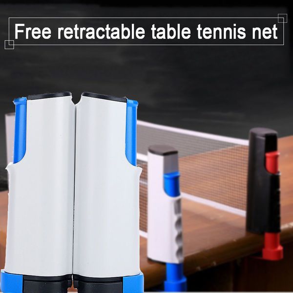 Set da ping pong Net Anywhere Retrattile Rack Sport Sostituzione portatile Ping Pong Post Accessori per esercizi Attrezzature 230721