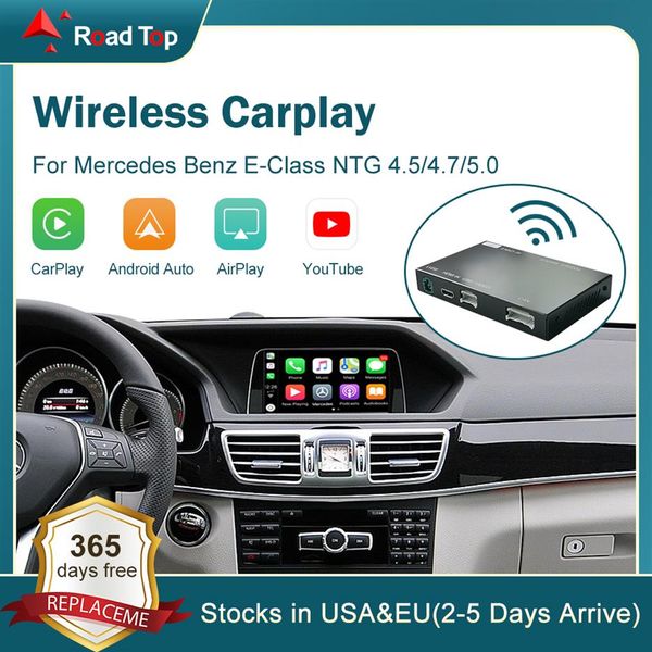 Wireless CarPlay per Mercedes Benz Classe E W212 E Coupe C207 2011-2015 Auto con Android Auto Mirror Link AirPlay Car Play Function300s