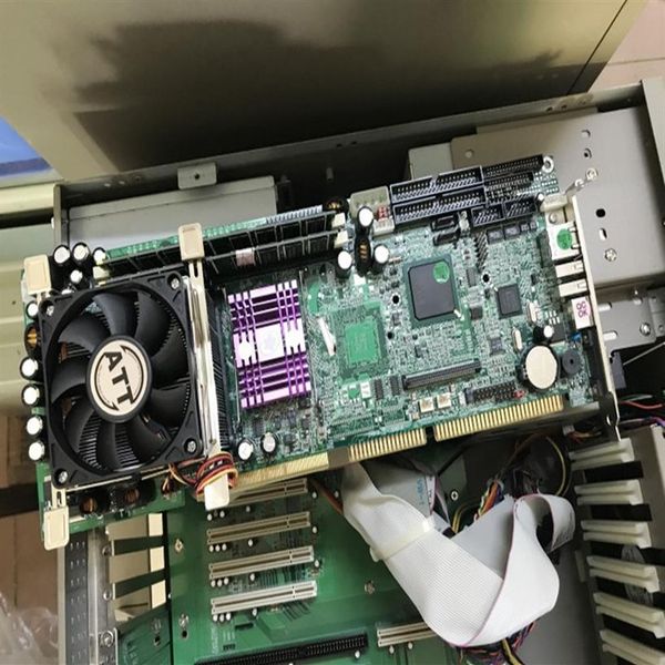%100 OK IPC Board Robo-8713VGA BIOS R1 03 Anakart Tam Boyutlu CPU Kart ISA PCI Endüstriyel Gömülü Ana Tahta PICMG 1 0 BUS C2904