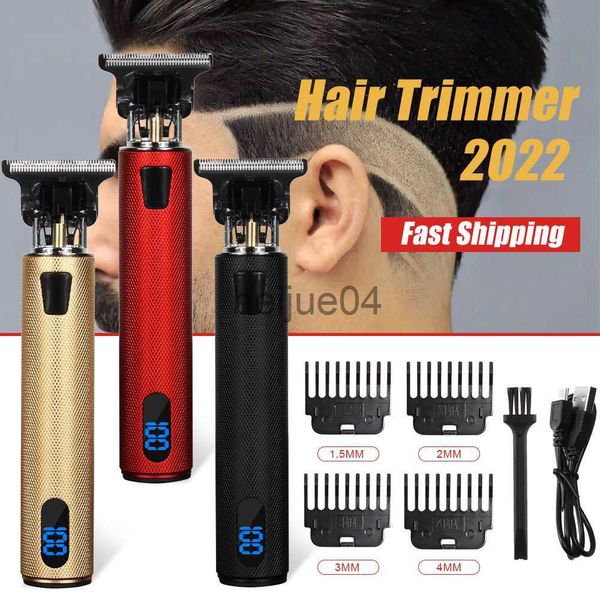 Clippers Trimmers T9 Elektrische Haarschneidemaschine Haarschneider Für Männer Haarschnitt Wiederaufladbare Elektrorasierer Bart Friseur Haarschneidemaschine Für Männer x0728