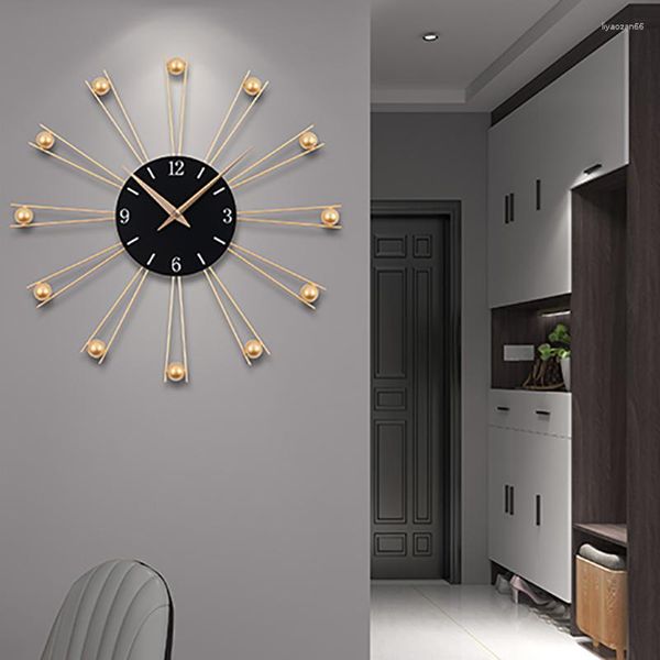 Wanduhren Mechanismus Stille Uhr Zeit Nordic Küche Schlafzimmer Digitale Luxus Gaming Zimmer Decoracion Pared Dekoration Für Zuhause