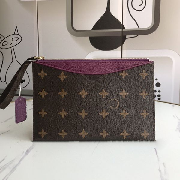 Klassische Designer-Handtasche für Damen, bedruckte Ledertasche, modische multifunktionale Geldbörse, Kartentasche, Reisepass-Halter, Fotohalter #60910