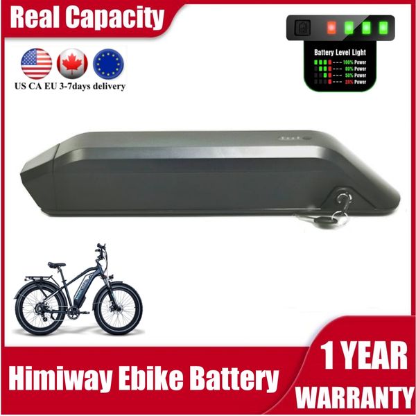 Reention Kirin 48V Batteria 52V 17.5Ah Batterie Ebike a rilascio laterale per MagiCycle /Himiway/ Vtuvia/ Kepler E-bike 500w 750w 1000w Electick Bike con caricabatterie 3A