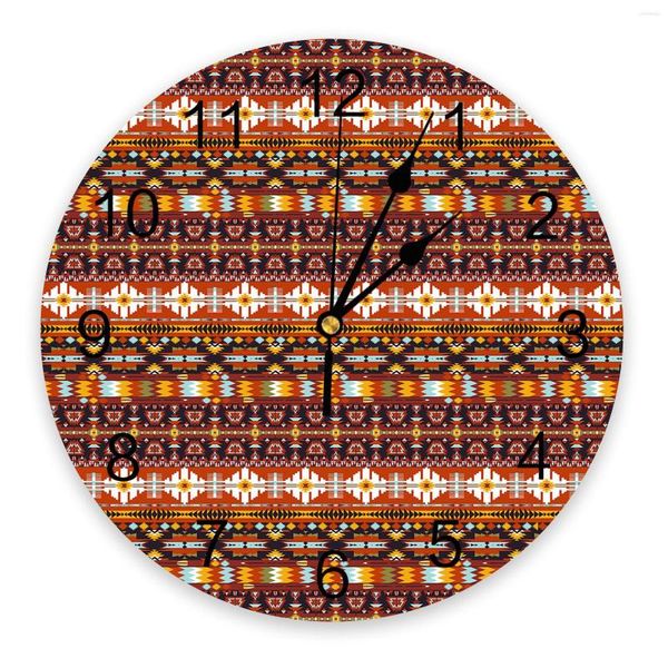 Orologi da parete Totem Triangolo Orologio Design Moderno Soggiorno Decorazione Cucina Silenzioso Home Decor