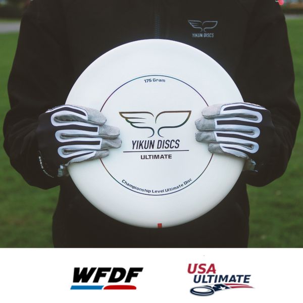 Freccette 175g Yikun Professional Ultimate Flying Disc Certificato da WFDF Per Ultimate Disc Competition Sports molti colori175g YIKUN 230720