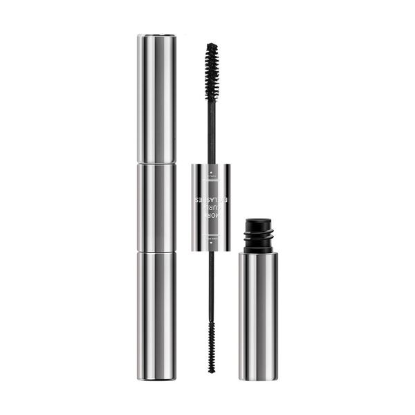 Mascara Fibra di seta a doppia testa Lash Private Label Fast Dry Ciglia Ricci Extension Custom Bulk Makeup 230720