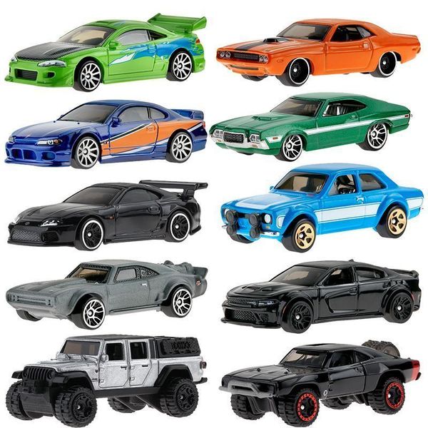 Diecast Model Wheels Fast Furious Series Серия коллекционных автомобилей Sports Hnr88 Garden Avenue Road Kids Sired 230721