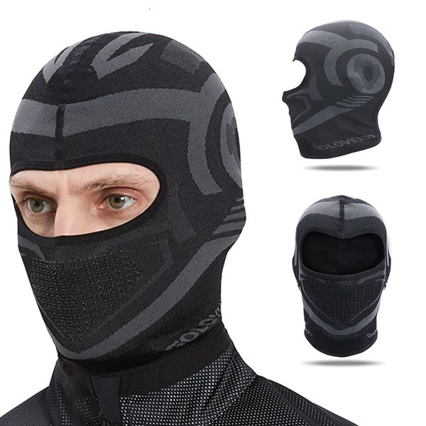 Toucas de Ciclismo Máscaras 1Pçs Motocicleta Balaclava Respirável Capacete Protetor Solar Protetor Solar Corrida de Moto Ciclismo Esportes Máscara Facial Homens Mulheres 230720