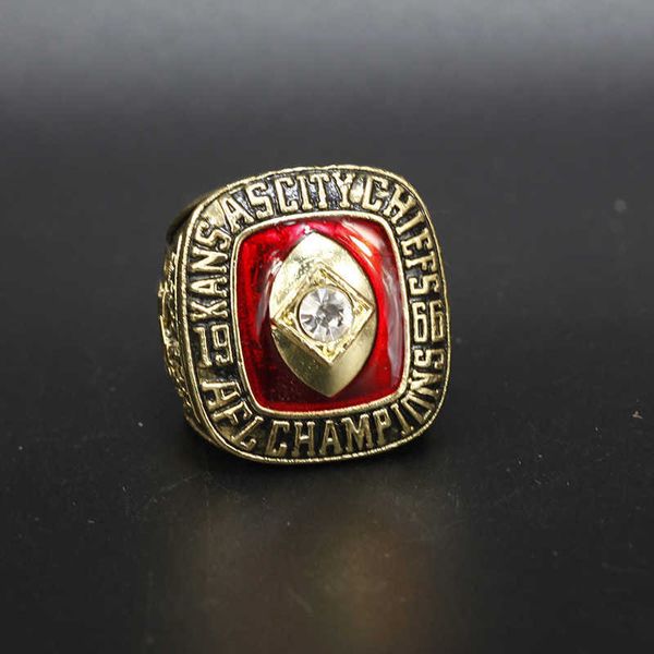 Bandringe 1966 Kansas Chief Su per B Eule Champion Ring Modeaccessoires