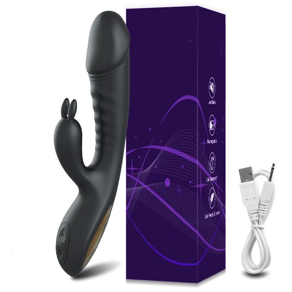Vibratoren Rabbit-Vibrator für Frauen, leistungsstarker G-Punkt-Klitoris-Stimulator für Frauen, 230720_voghion.com