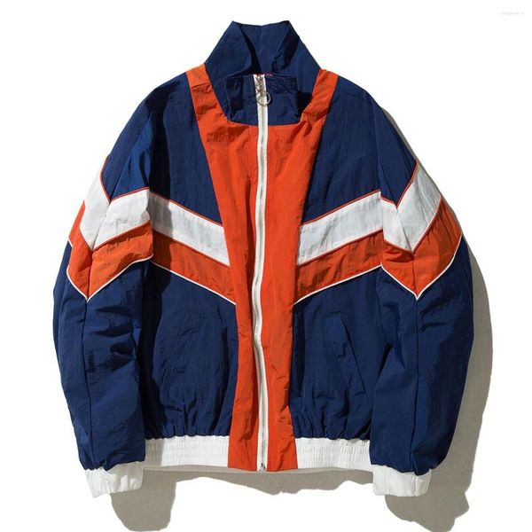Мужские куртки Lakible Hip Hop Patcwork Cargo Men Streetwear Color Block Jumpper Куртка Coats Harajuku Loose Wurthbreaker Outwear