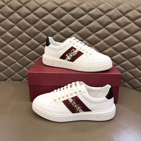 Tênis Masculino Elevador Verão Luxo Sapatos Branco Preto Couro de Bezerro Chunky Sola de Borracha Skate Homem Sola Leve Casual Andar Caixa Original