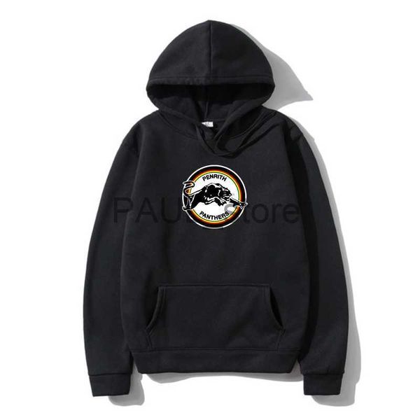 Moletons com capuz masculinos 47 Marca Nrl Penrith Panthers Sweatshir Preto Branco SweatSweatshir Men's Frete Grátis Popular Tagless Hoody Hoodie x0720