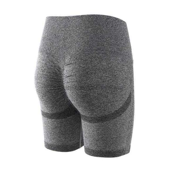 Abbigliamento sportivo da palestra da donna Colpi di yoga elasticizzati Fitness Allenamento a vita alta Scrunch Mutandine da culo Lady Push Up Allenamento dell'anca Running Leggings senza cuciture Pantaloncini da yoga